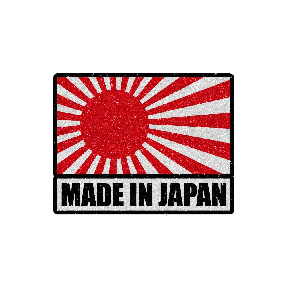 Made In Japan 0.1 Glitter Sticker